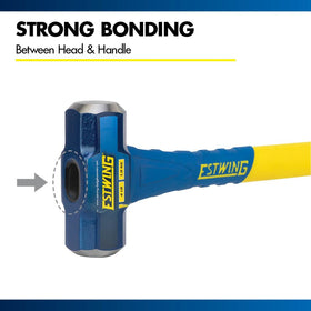 Estwing stakes and rebar driving in tough ground with reliable power