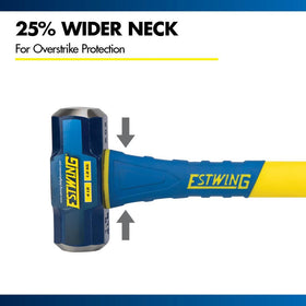 Estwing stone and concrete demolition tool for breaking and shaping surfaces