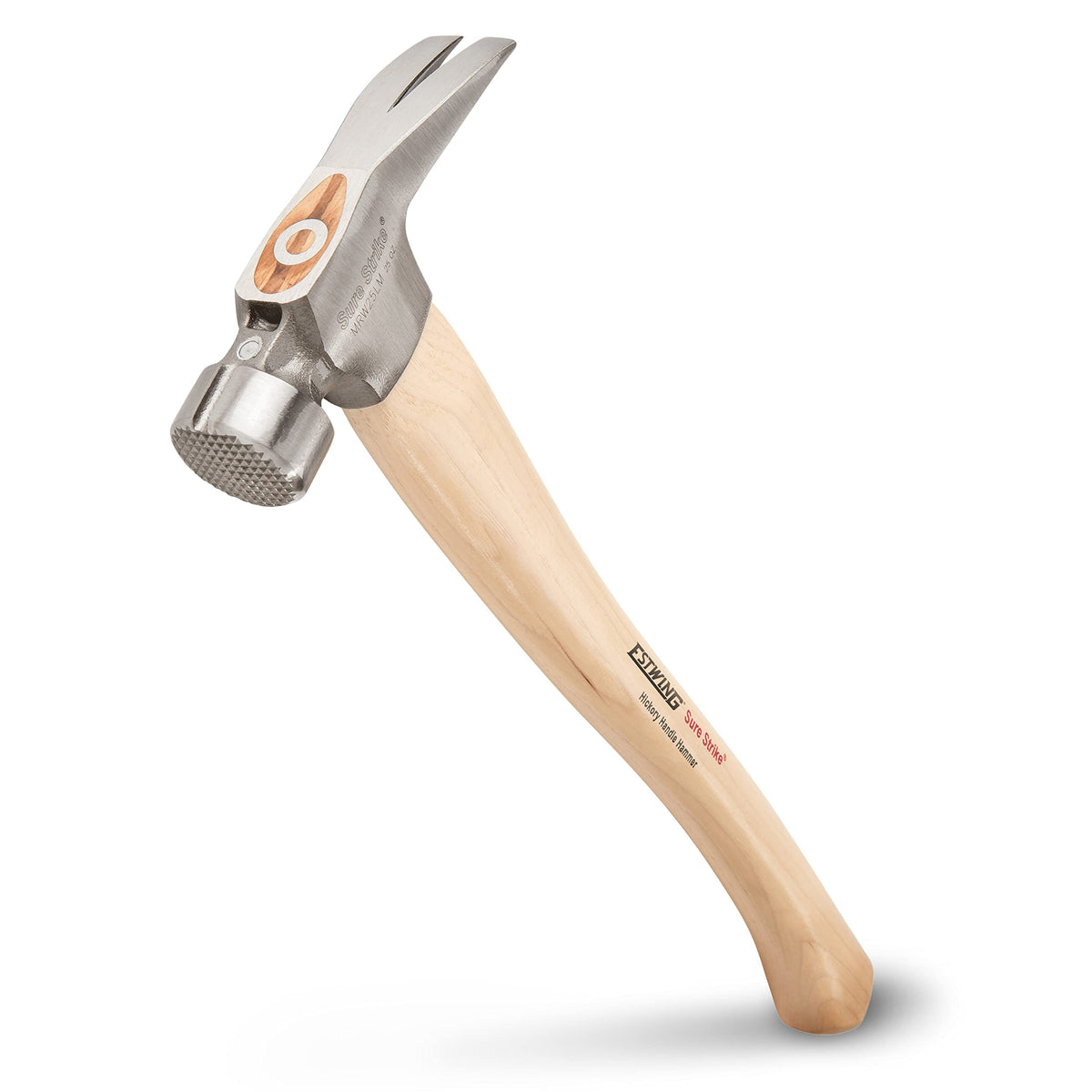 Estwing Sure Strike California framing hammer 25 oz with rip claw for nail removal and demolition tasks.