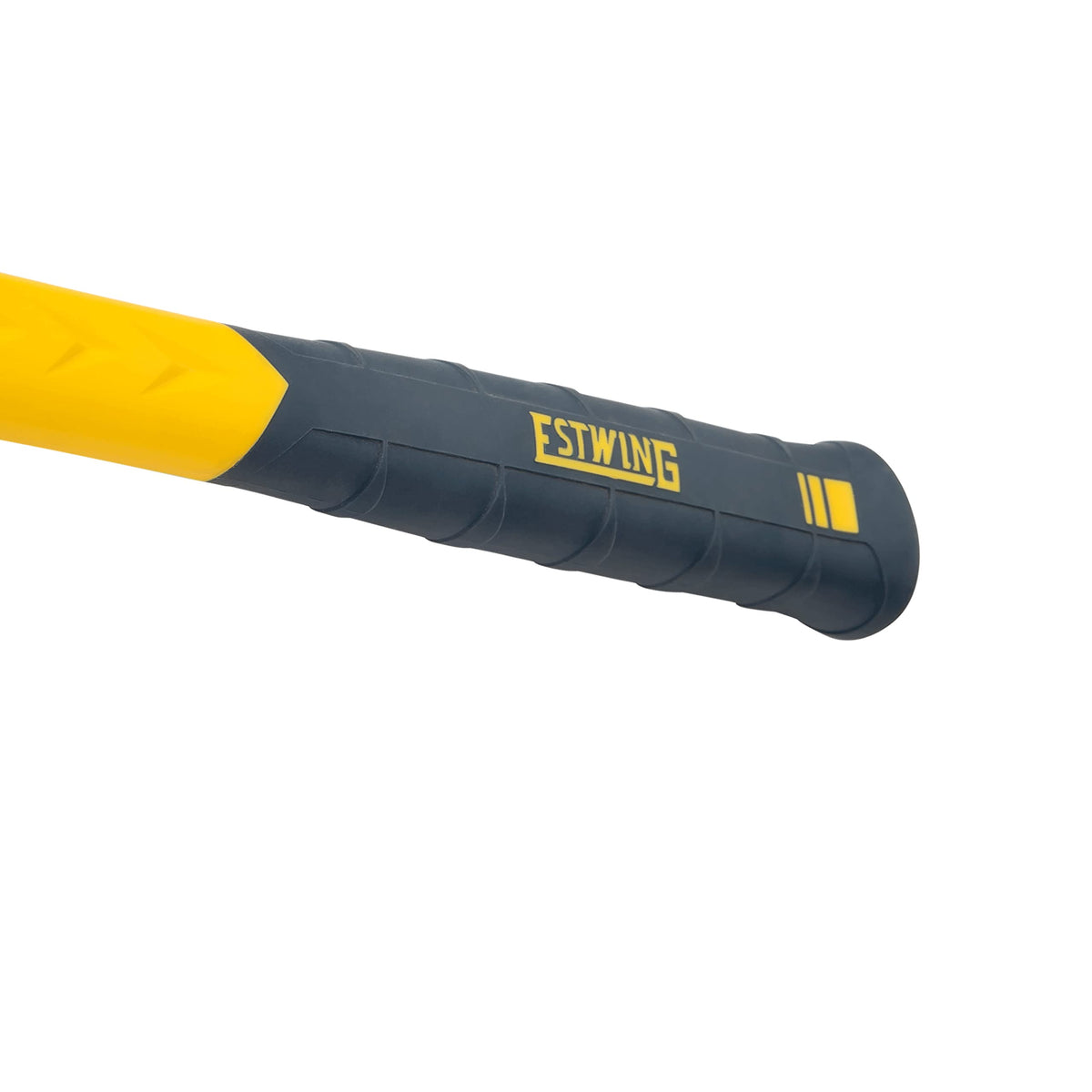 Estwing Sure Strike fiberglass handle delivers strong, comfortable grip during work