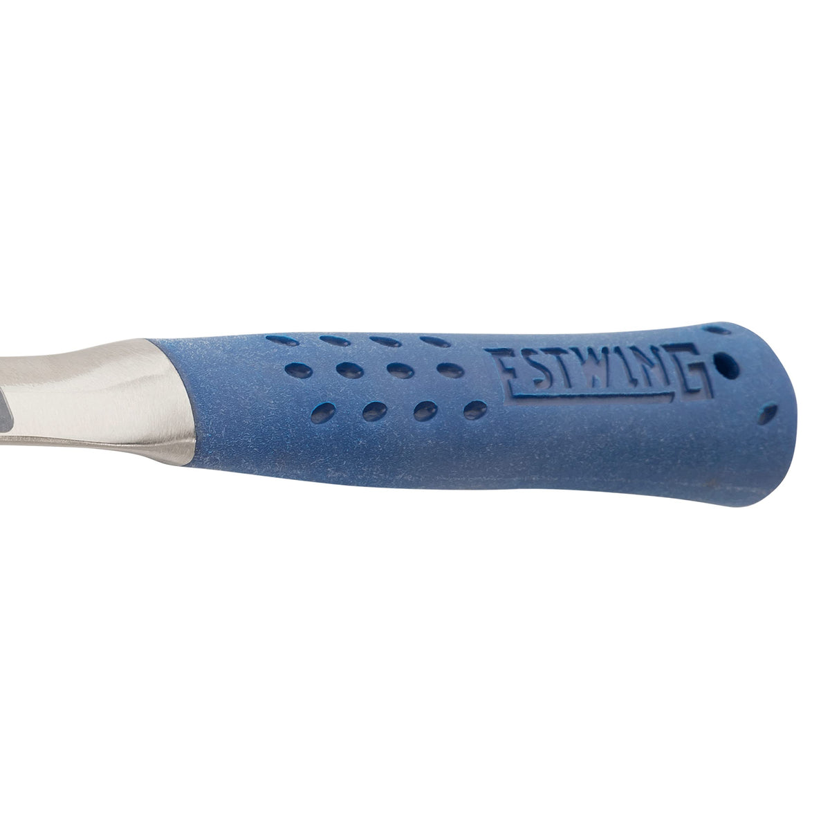 Estwing Tinner's Hammer one-piece forged construction enhances durability and balance.
