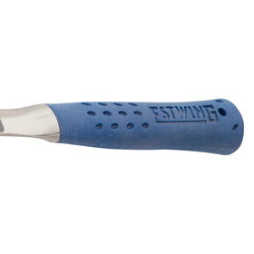 Estwing Tinner's Hammer one-piece forged construction enhances durability and balance.