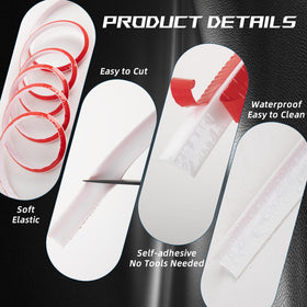 ESUFEIR window-sill-bath-edge-trim creates clean, protected perimeters