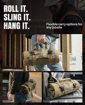 Eswilran Detachable tool pouches illustrate flexible organization and quick access.