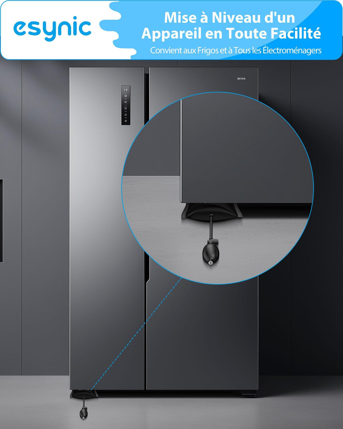 eSynic eight-piece pro wedge system provides safer door adjustments