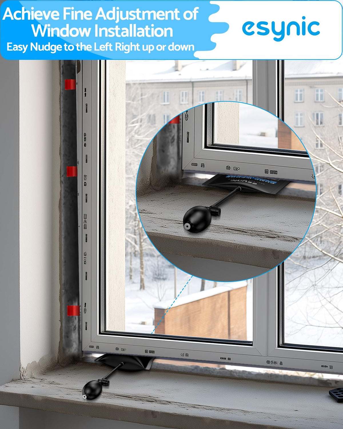 eSynic all-weather wedge system stays flexible in extreme temperatures