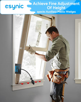 Esynic floor-safe design cushions relocation of appliances and furniture.