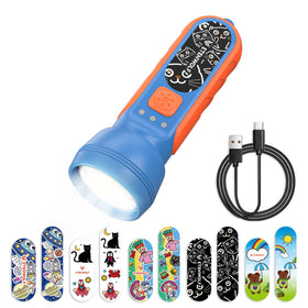 ETENWOLF L1 kid flashlight with soft handle for easy grip
