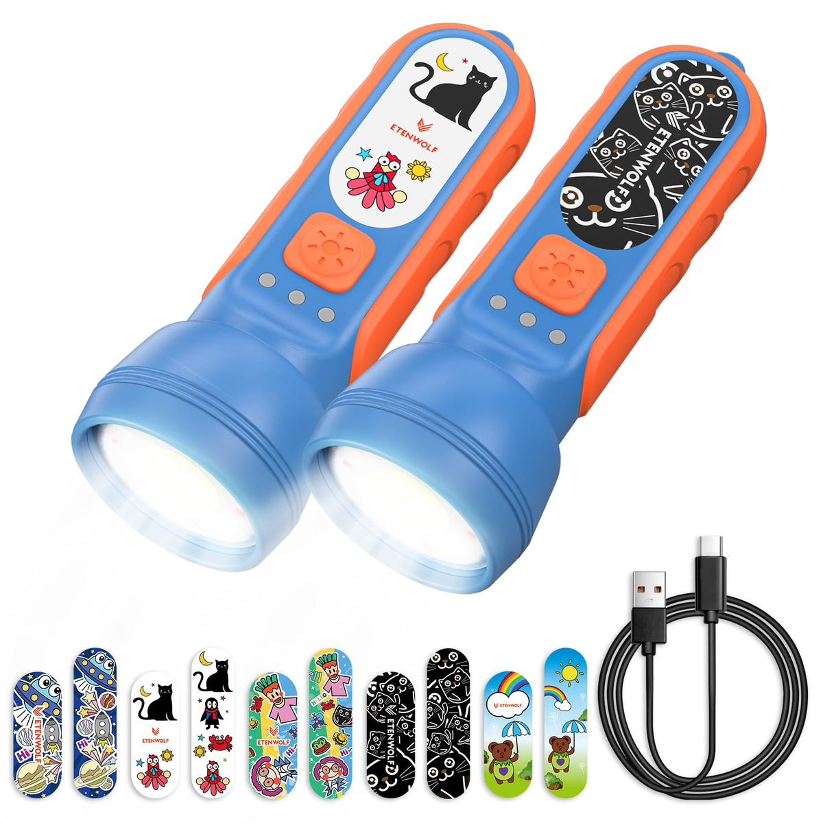 ETENWOLF L1 kid-friendly handle for easy grip during play