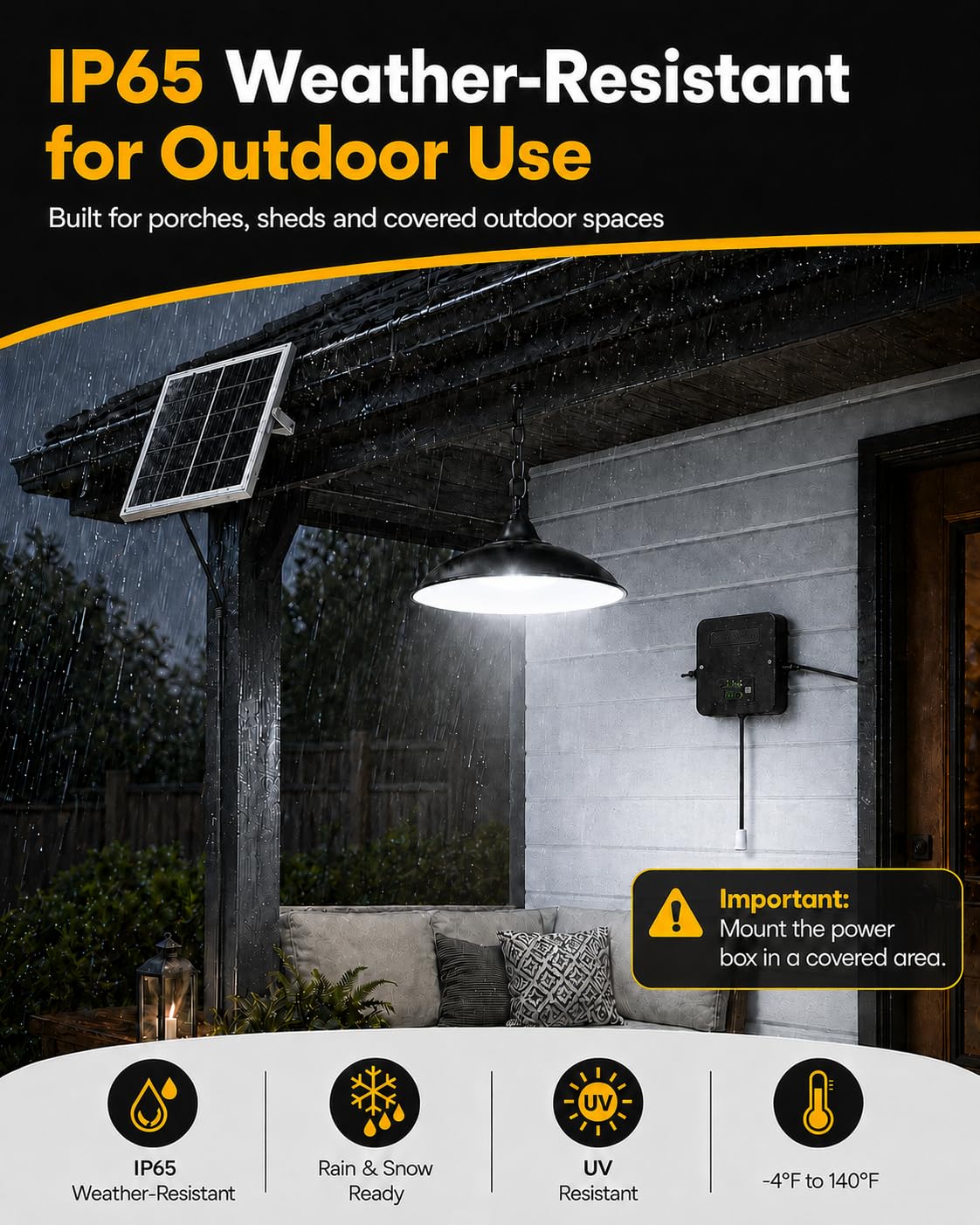 Etetale three-mode operation supports daytime lighting and dusk-to-dawn use