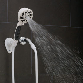 ETL Oxygenics Fury RV shower hose 72in extended reach for easy rinsing in tight spaces