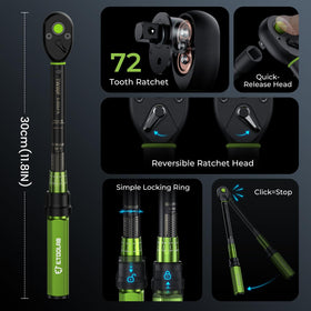 etoolab torque wrench strong-click sound signals preset torque reliably