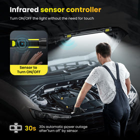 EToolab Work Light supports Type-C fast charging for quick recharges.