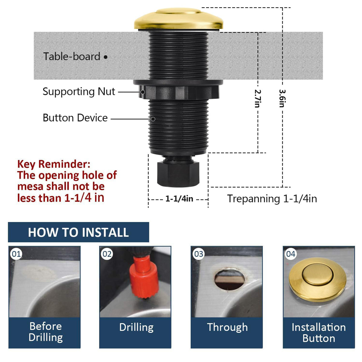 Etoolcity 3.3 ft air tube for flexible disposal connections.