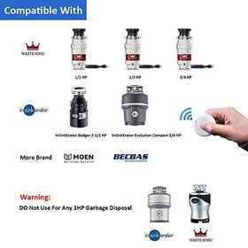Etoolcity compatibility with common 1 HP disposals for broad flexibility