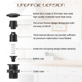 Etoolcity stainless-steel air switch casing highlights durable construction.