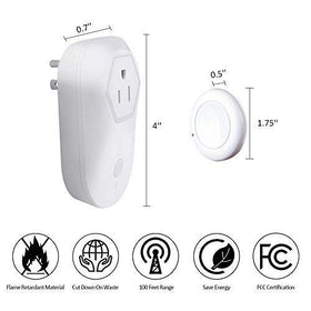 Etoolcity wireless remote button provides portable control for appliances