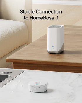 eufy Security water sensor maintains stable HomeBase connection