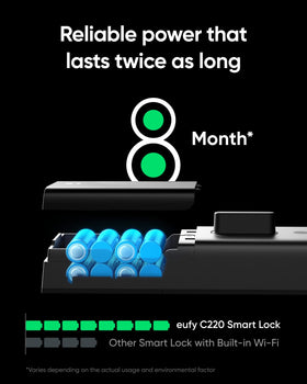 eufy Security C220 app control screen showing remote access
