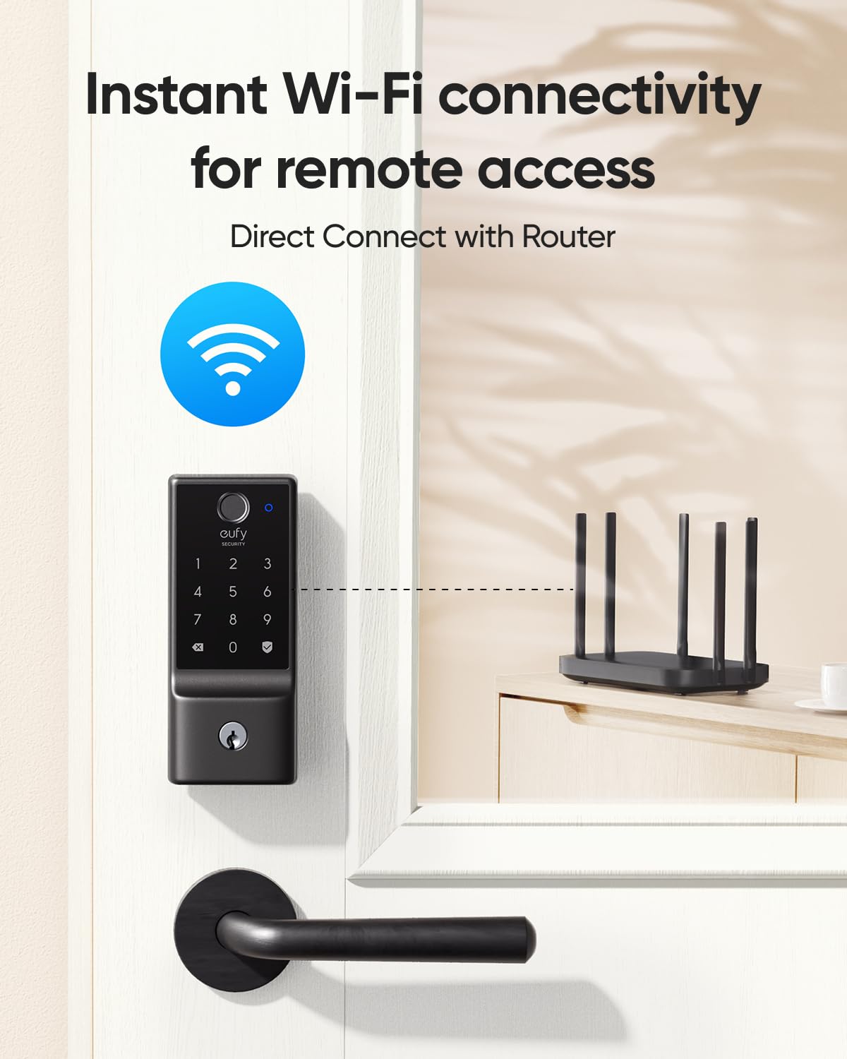 eufy Security C220 battery life indicator emphasizing long life