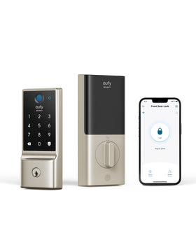 eufy Security C220 fingerprint touch entry enables quick, keyless access