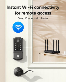 IP53 durability for outdoor use with eufy Security Smart Lock C220.