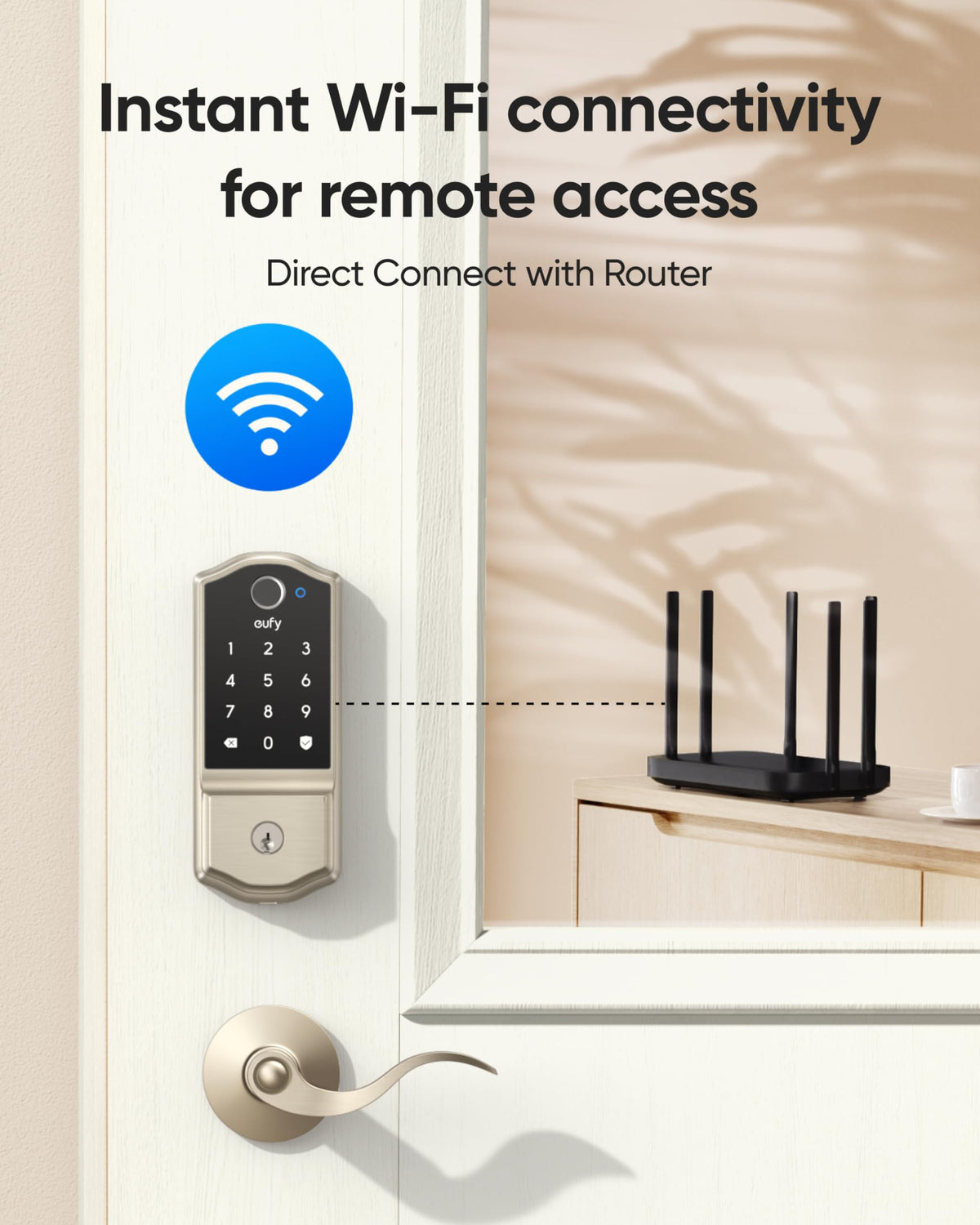 eufy Security C220 voice control with Alexa and Google Assistant.