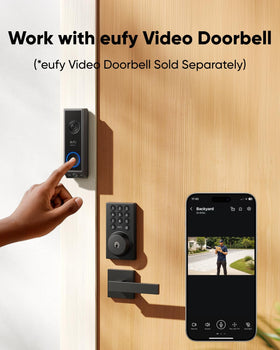 eufy Security Smart Lock C30 app control provides real-time status and activity history.