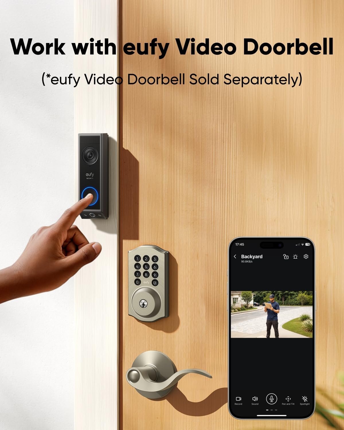 eufy Security Smart Lock C30 app remote control for managing access remotely