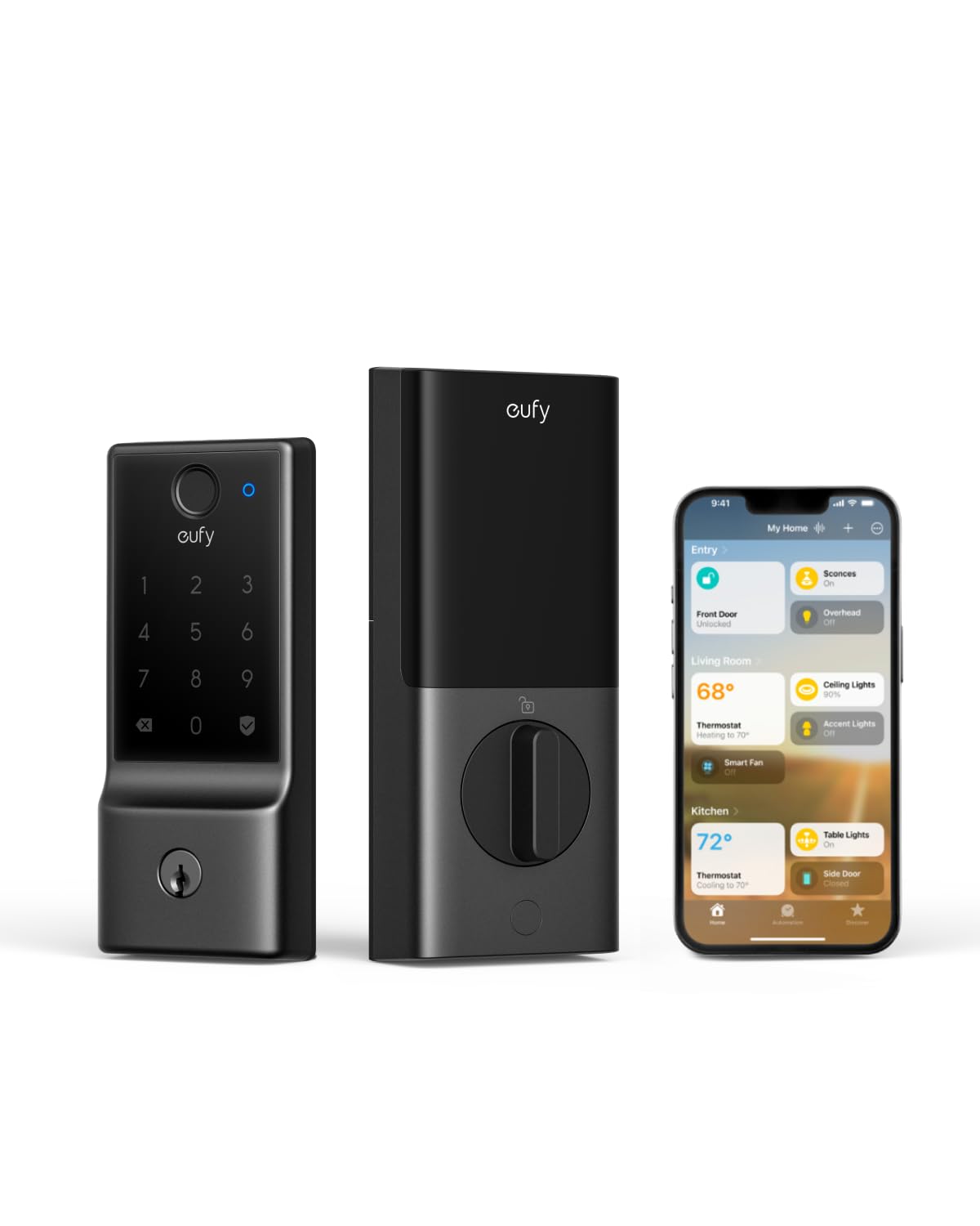 eufy Security E31 front view demonstrates secure entry at a glance