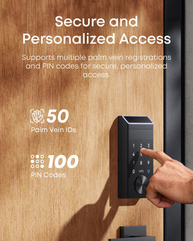 eufy Security Smart Lock E34 IP65 weatherproof seal