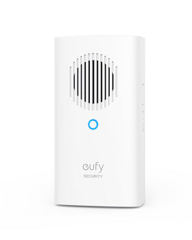 eufy Security Video Doorbell Add-On Chime installed indoors for reliable alerts.