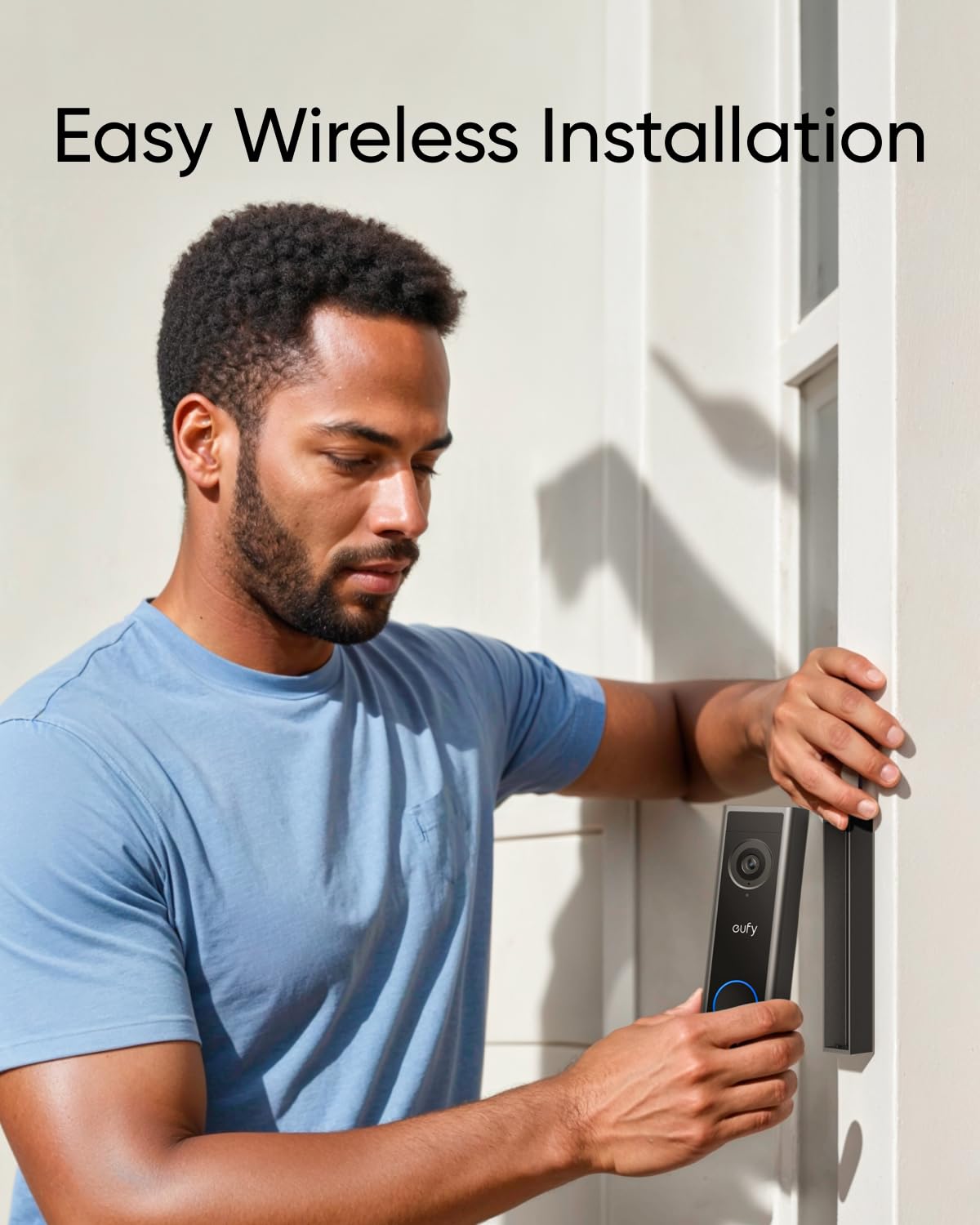 eufy Security Video Doorbell C30 wireless installation for quick placement anywhere