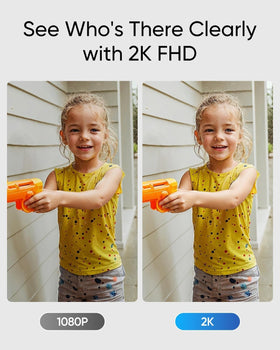 eufy Security Video Doorbell C31 night vision captures details after dark