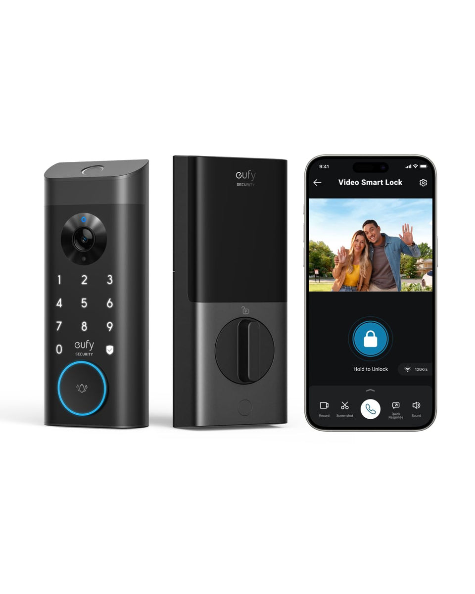 eufy Security Video Smart Lock E330 front door view for all-in-one entry security