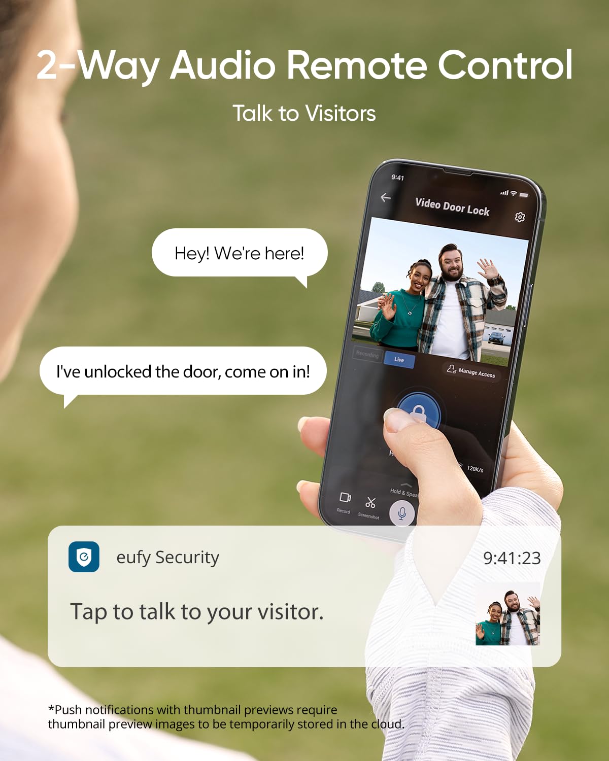 eufy Security Video Smart Lock S330 app control for remote access and alerts