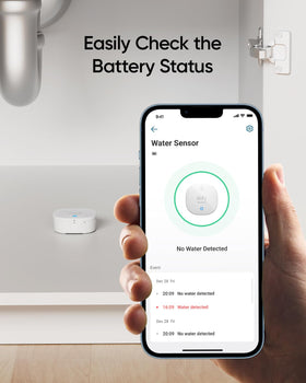 eufy Security water sensor with battery lasting up to two years
