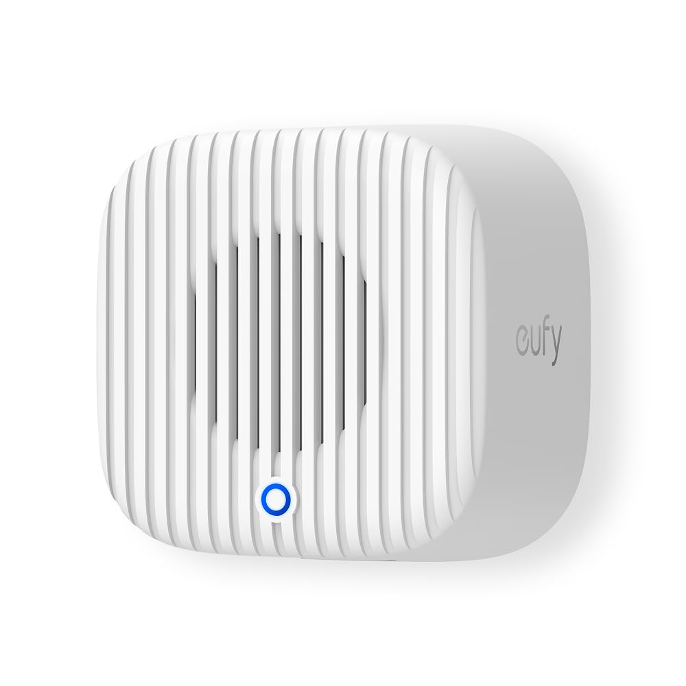 eufy Video Doorbell Chime 2 front door tone sample to hear visitors clearly throughout the home.