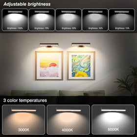 EUIOKUN remote-control art light shown with convenient across-room control