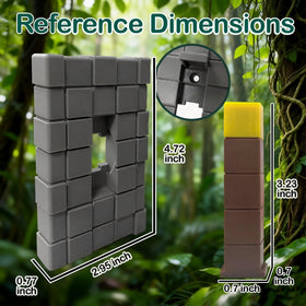 Eumb Hoa yellow block design switch cover complements modern gaming room decor