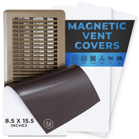 Eureka Air high-strength magnetic vent cover close-up showing strong magnets for secure air control
