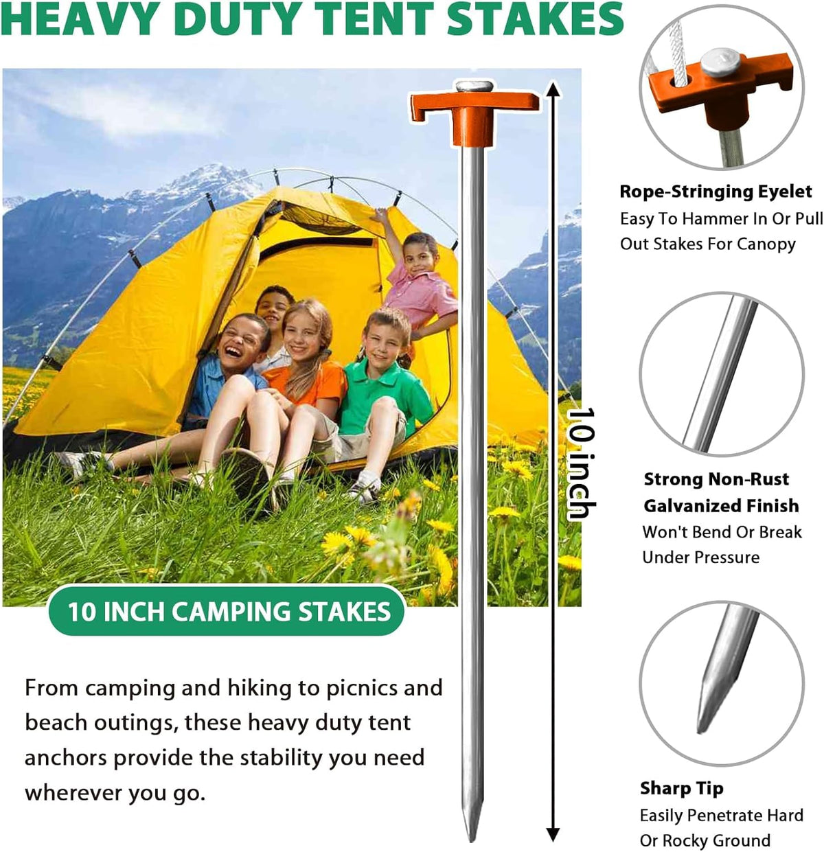 Eurmax orange stopper improves visibility and reduces tripping hazards around your setup.
