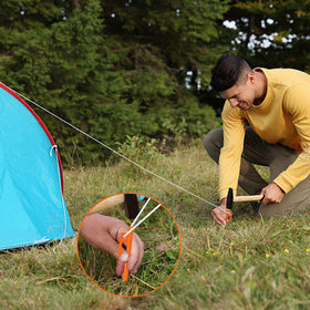 Eurmax stake with 38-diameter highlight for tough ground use