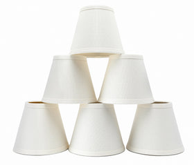 Eurus Home linen drum shade close-up showing fabric texture and diffuse glow