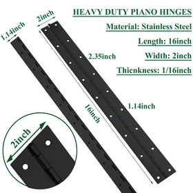 EVANCENT stainless steel hinge with 0-06inch leaf for corrosion resistance in long lasting projects