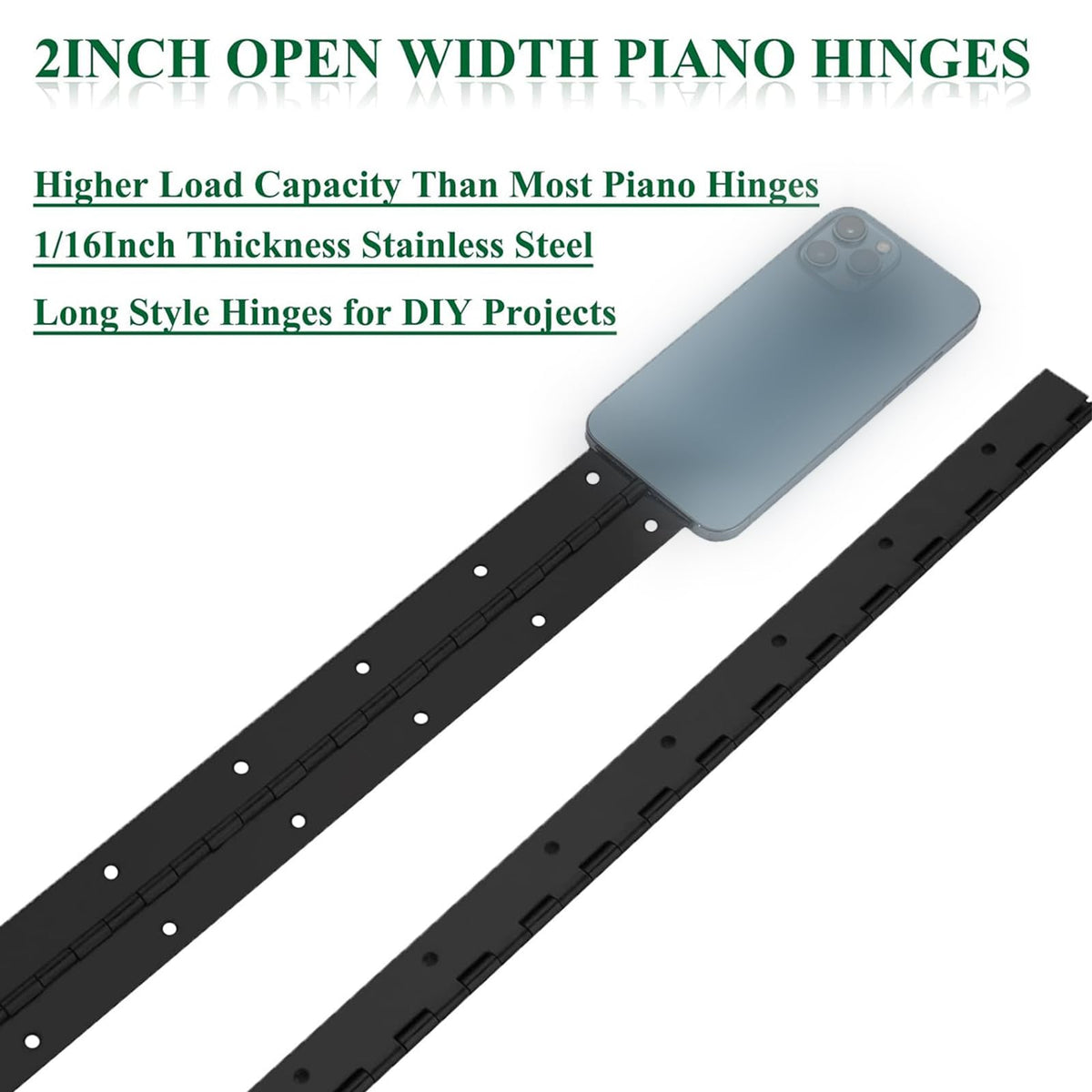 EVANCENT woodworking hinge for cabinet lids and fold out tables