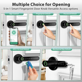Evanshow door lock app control showing remote management capabilities.