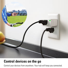 Eve Energy Matter smart plug setup with Apple Home for seamless hub integration.