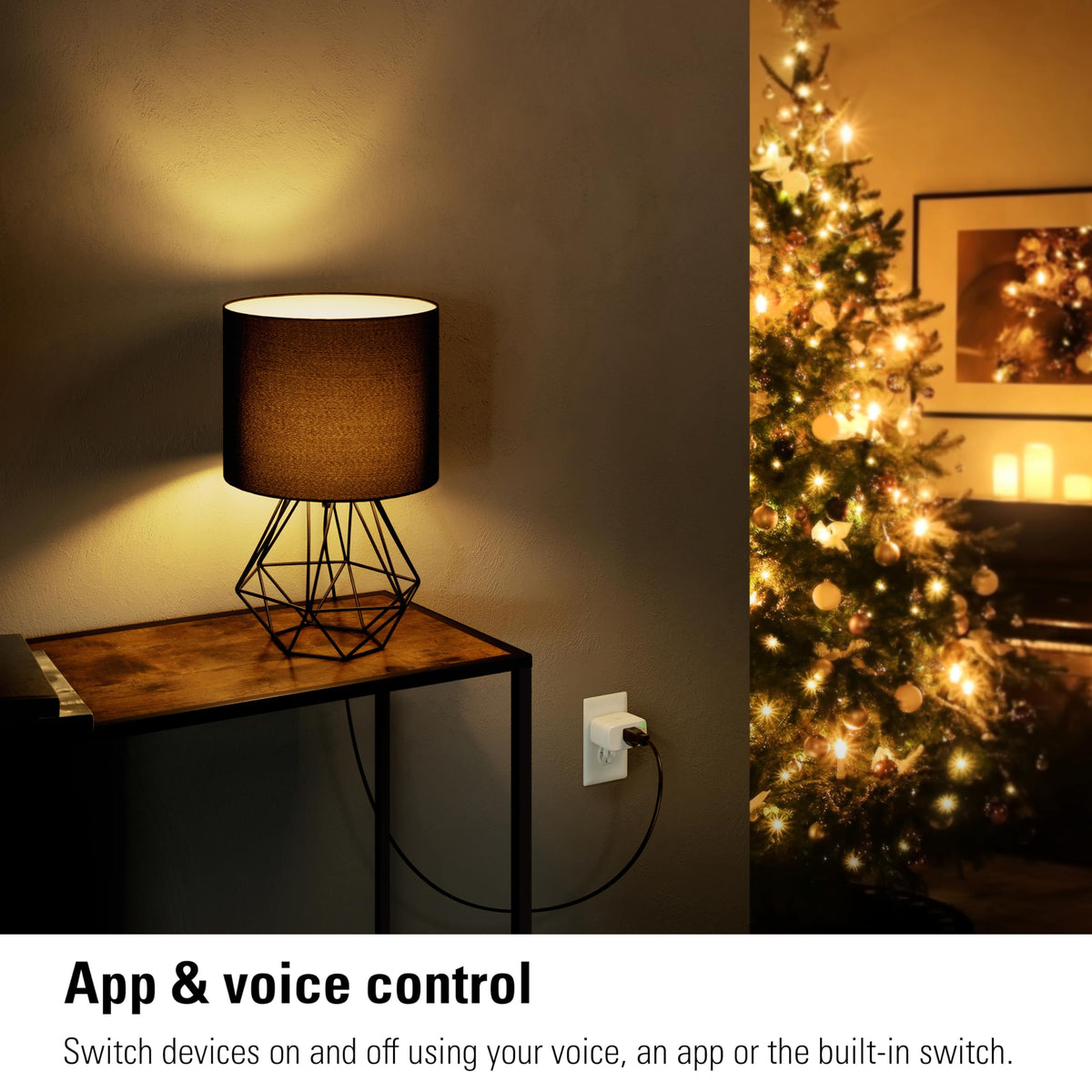 Eve Energy Matter smart plug connected to Thread network extends reliable connectivity.