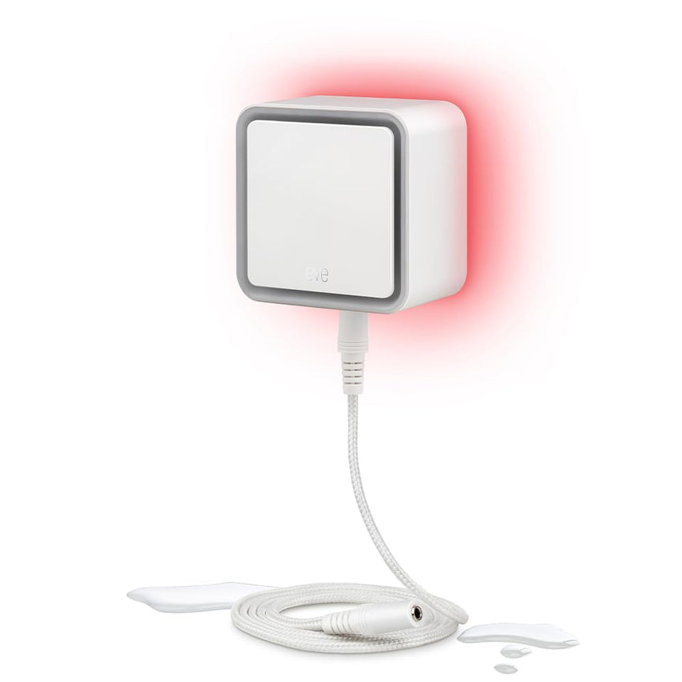 Eve Water Guard sensing cable extended for broad area coverage.